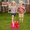 4E's Novelty Valentine Bottle Ring Toss Game for Kids & Adults – Red/Pink Indoor Outdoor Carnival Party Game, Classroom Valentine Activity with Bottles & Heart Rings, Easy Setup